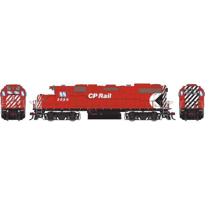 HO GEN GP38-2 Locomotive w/DCC & Sound, CP 'Multimark' #3066