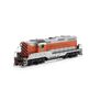 HO GP7 Locomotive, with DCC & Sound, WP #711
