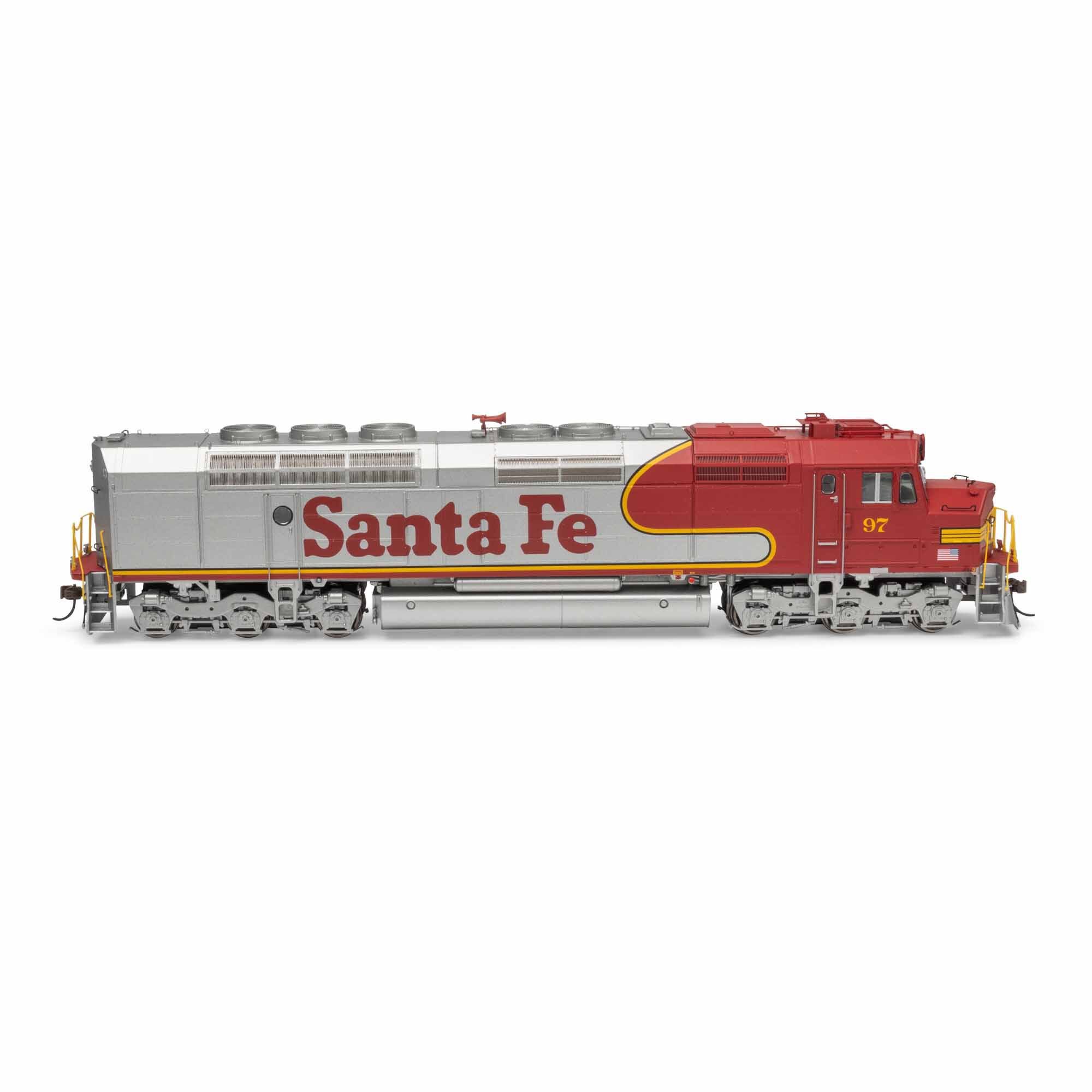 HO FP45 Locomotive, ATSF #97 Model Train | Athearn | Athearn
