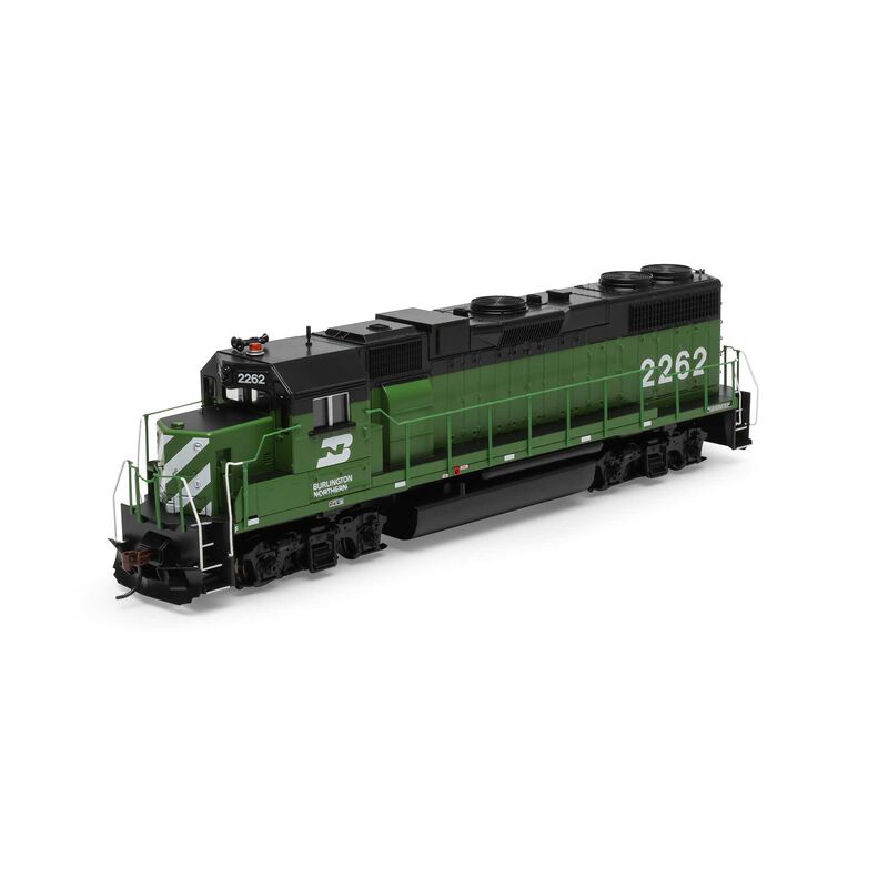 HO GP38-2 Locomotive, Sound-Ready with Speaker, BN #2262