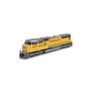 Athearn Genesis HO SD70M Locomotive with DCC & Sound, Primed For Grime UP #4293