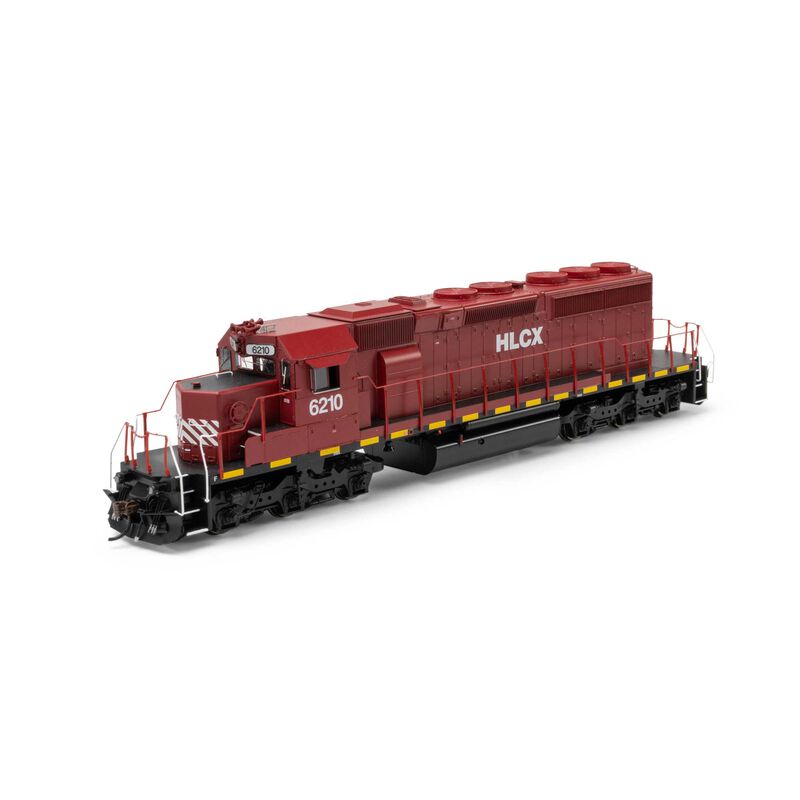HO SD40-2 Locomotive with DCC & Sound, HLCX #6210