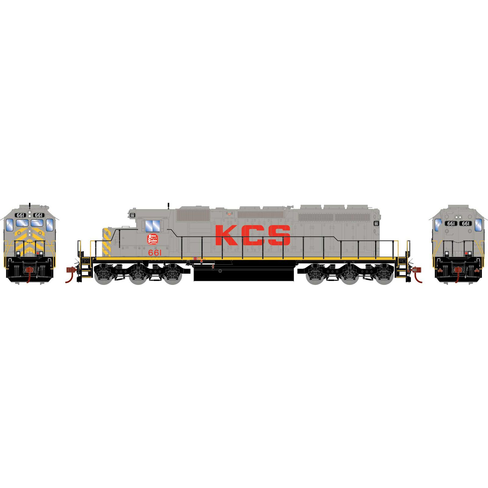 HO RTR SD40-2, KCS #661