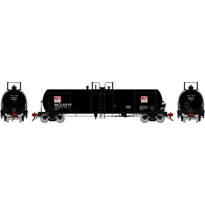 Athearn Genesis HO GEN GATC 20K Gallon Tank Car, GATX 'Quality Liquid Feed' #41532