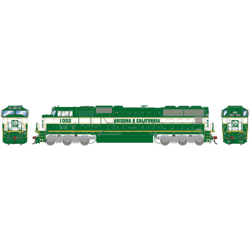 HO SD70M Locomotive with DCC & Sound, Legendary Liveries ARZC #1002