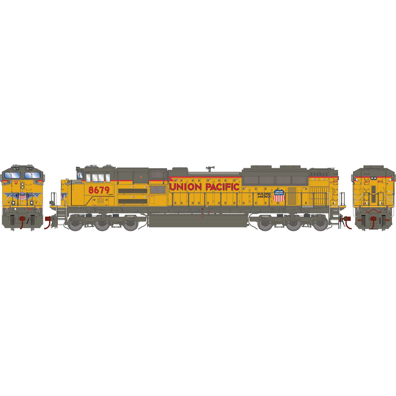 HO SD70ACe Locomotive, UP #8679