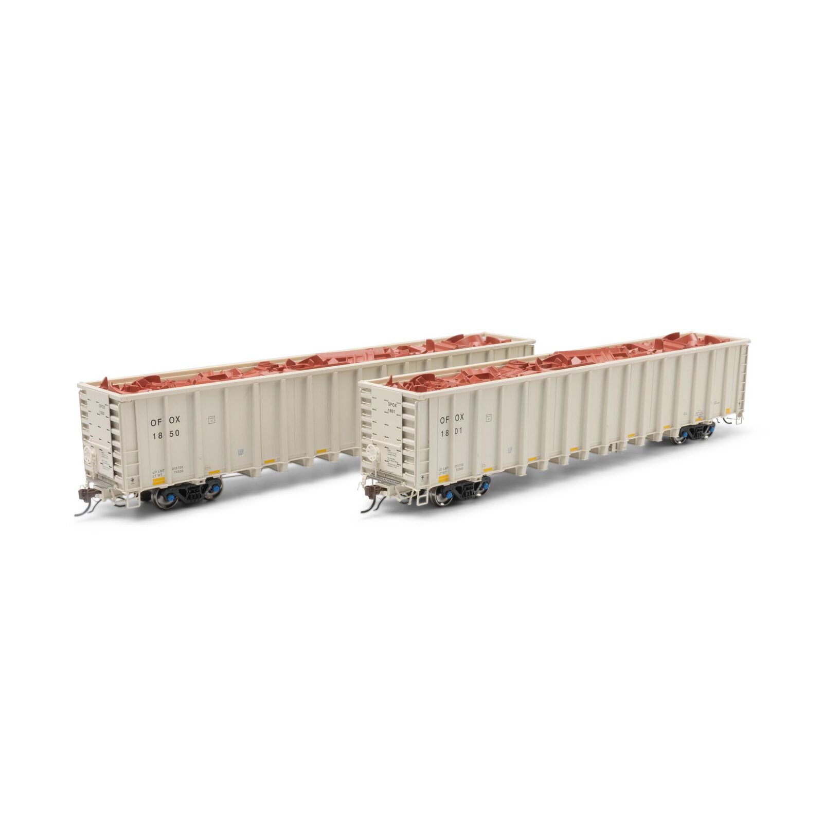 Athearn HO NSC 6400 Gondola, OFOX #1801/1850