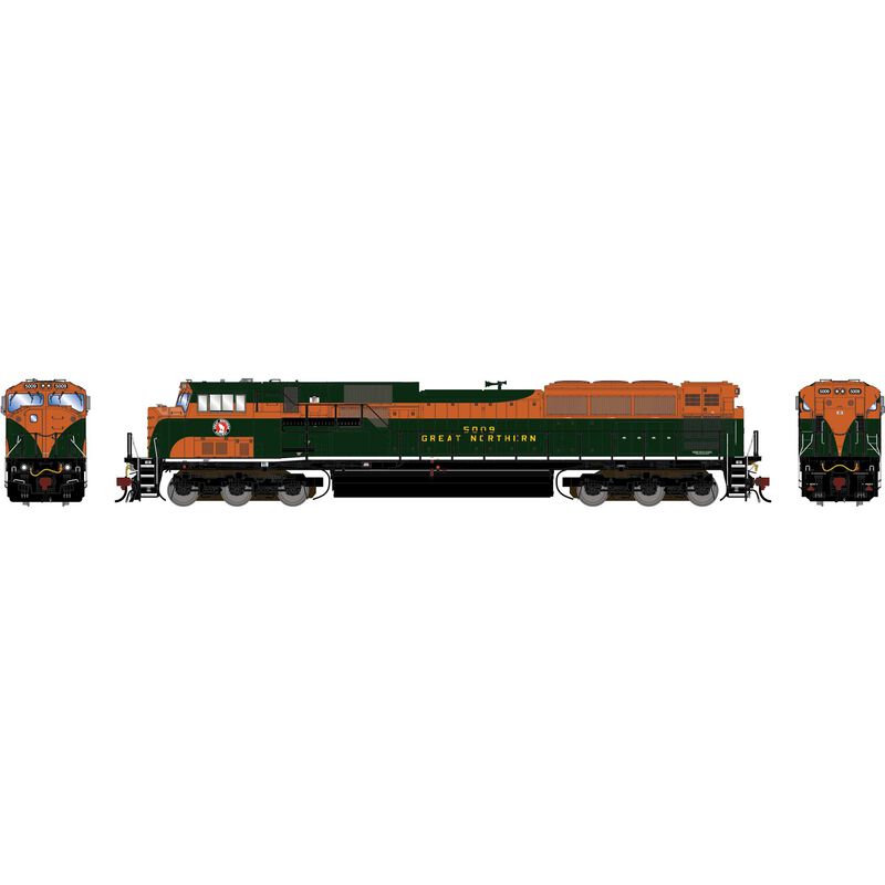 HO GEN SD80MAC Locomotive, Legendary Liveries GN #5009