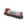 HO MP15AC Locomotive, SOO #1558