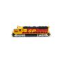 Athearn Genesis HO GP40-2 Locomotive with DCC & Sound, SP 'Kodachrome' #7672