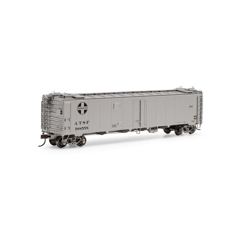 HO 50' Ice Bunker Reefer, ATSF #188558