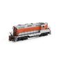 HO GP7 Locomotive, with DCC & Sound, WP #711