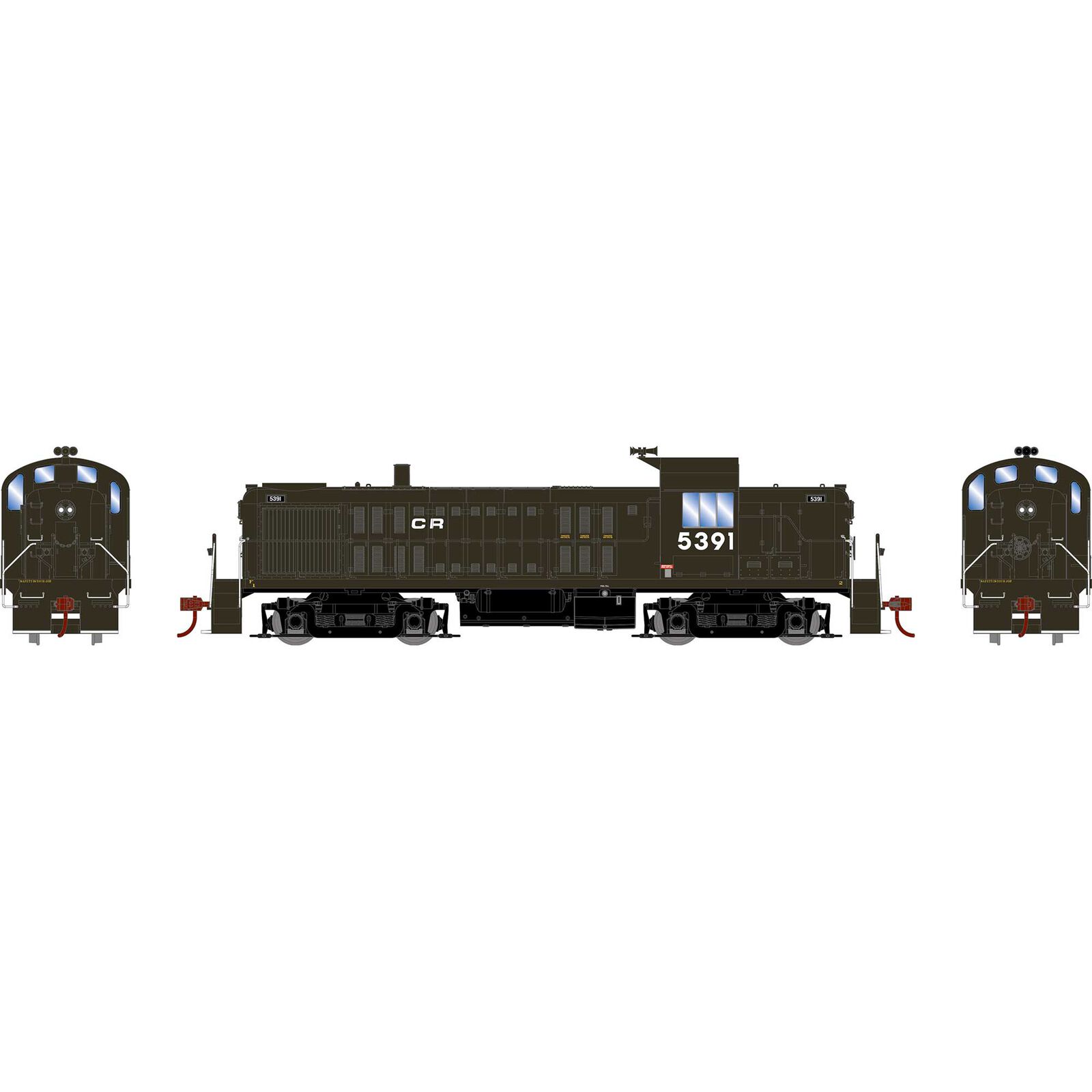 HO ATH RS-3 Locomotive, CR #5391