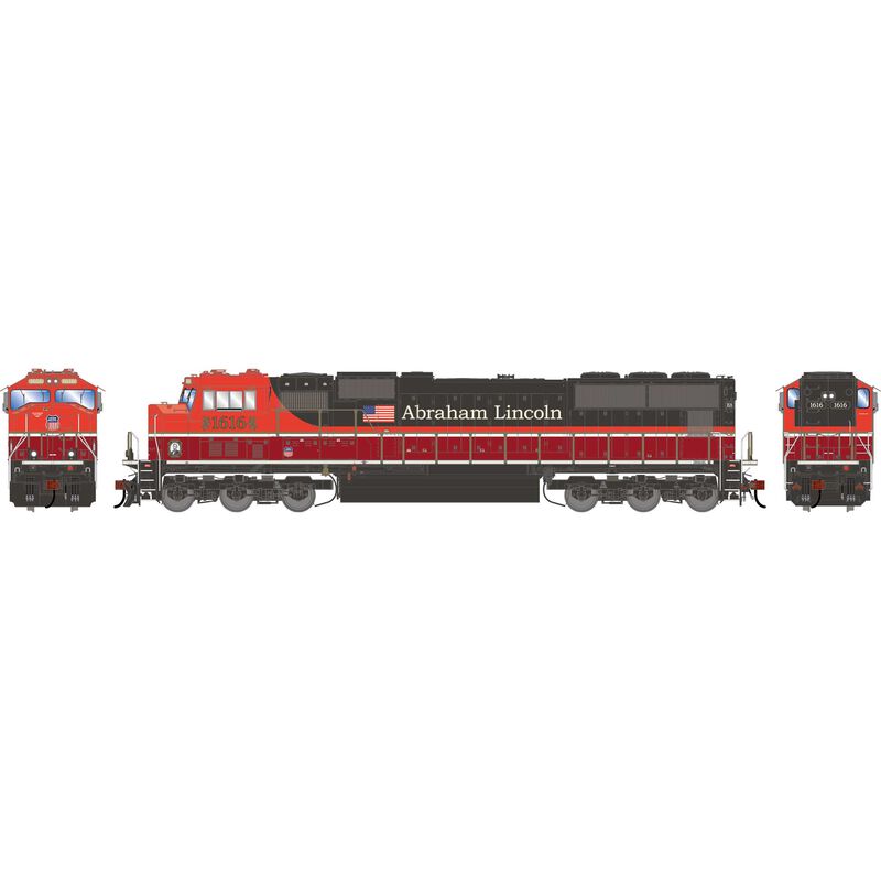 Athearn Genesis HO GEN SD70M Locomotive w/DCC & Sound, UP 'Abraham Lincoln' #1616