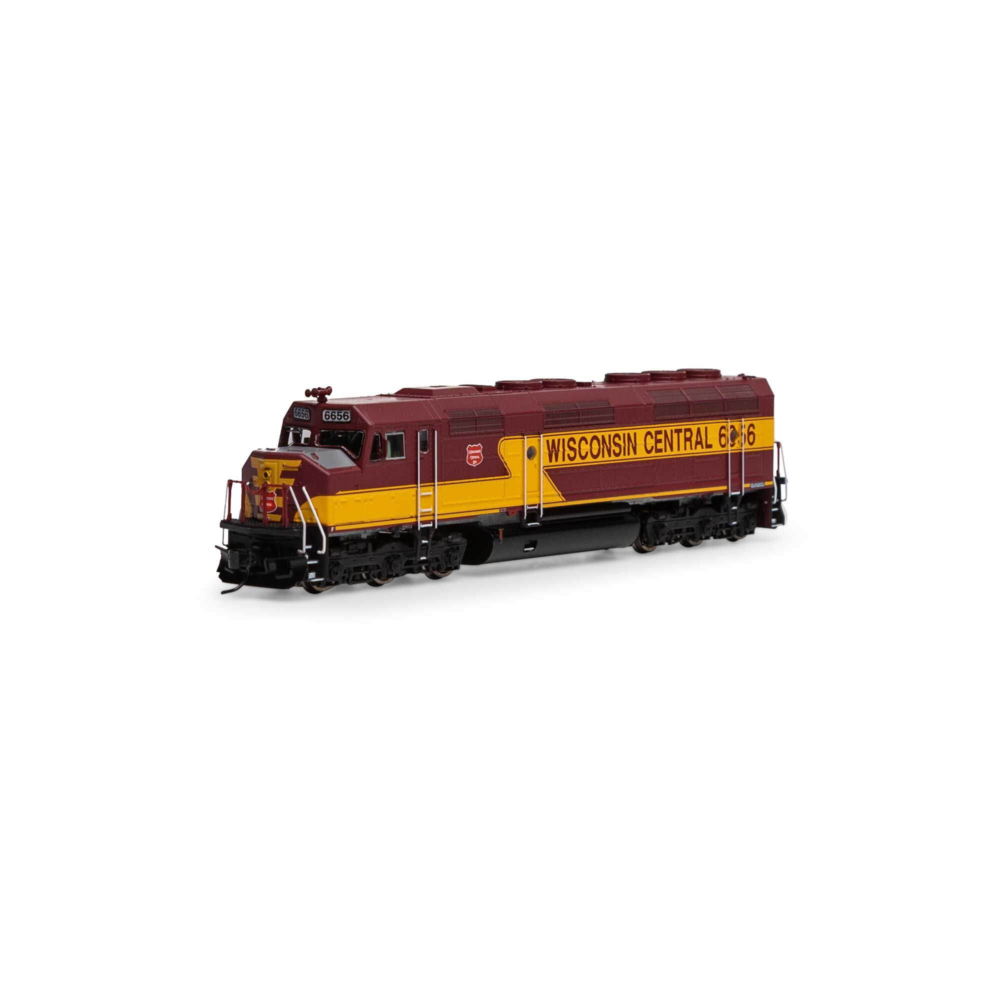 Athearn N F45 with DCC & Sound, WC #6656 Model Train | Athearn