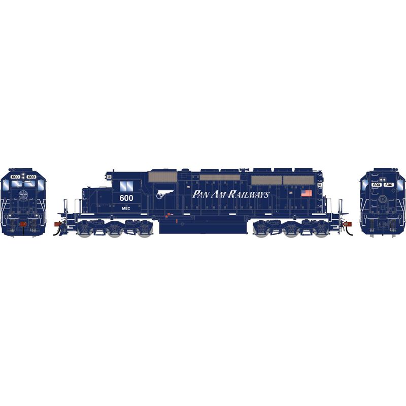 HO ATH SD40 Locomotive, MEC #600