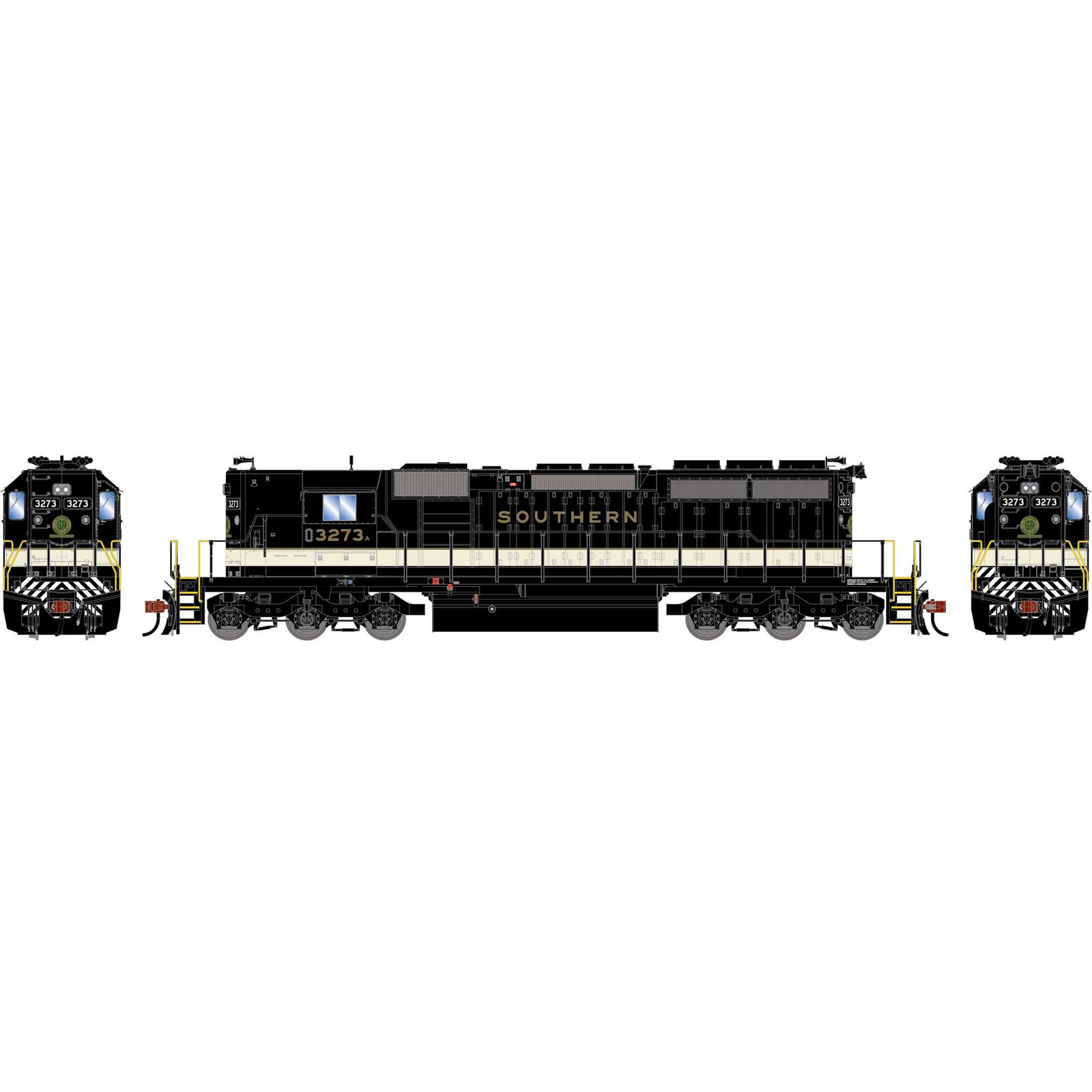 Athearn HO ATH SD40-2 Locomotive w/DCC & Sound, SOU #3273 A