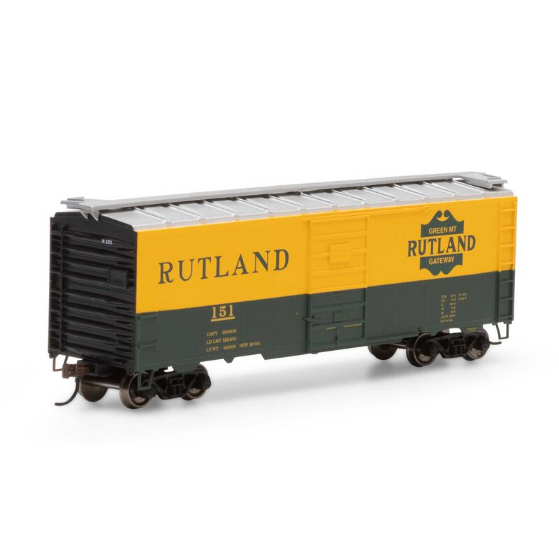 HO RTR 40' Superior Door Box, Rutland #151