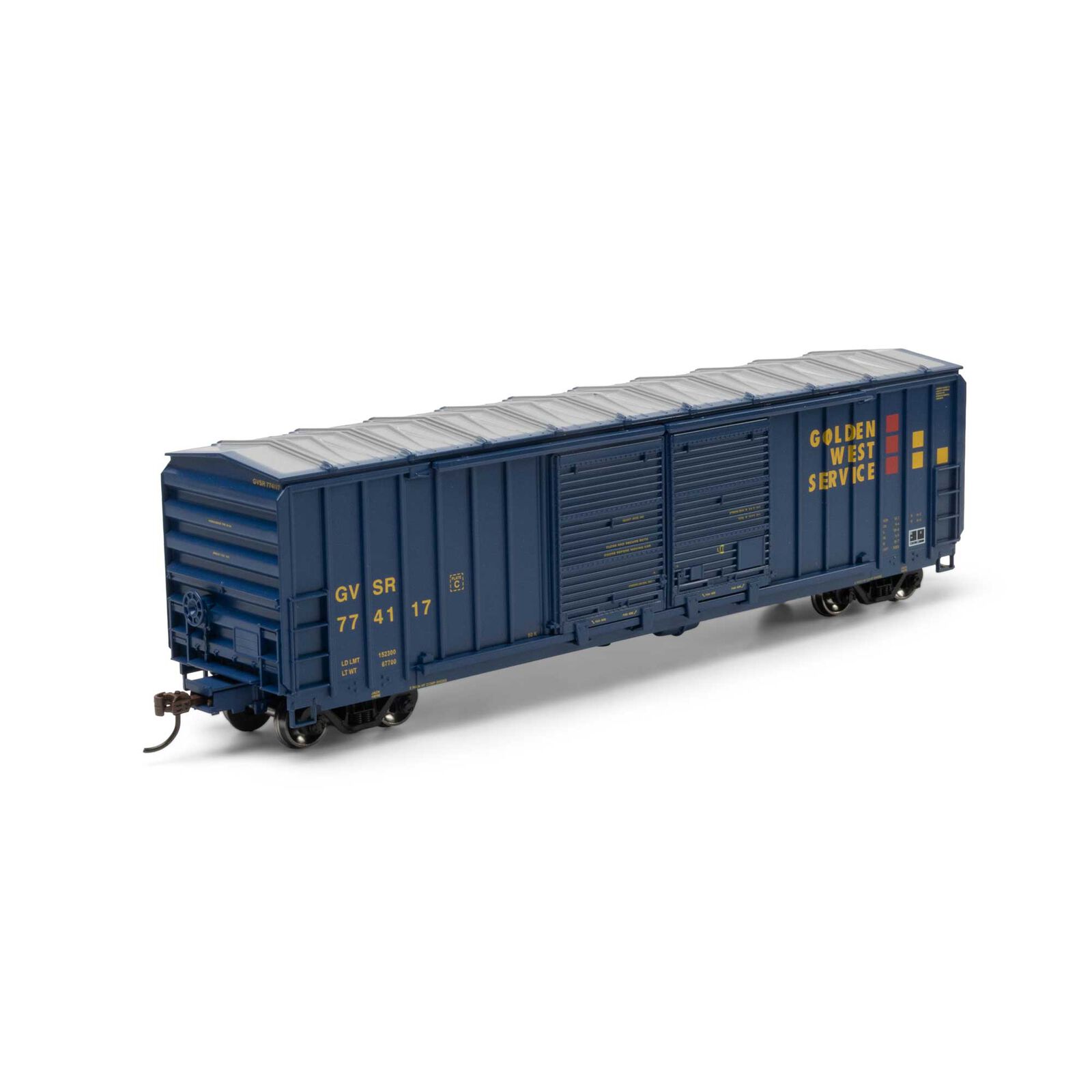 Roundhouse HO 50' FMC 5283 Double Door Box Car, GVSR #774117