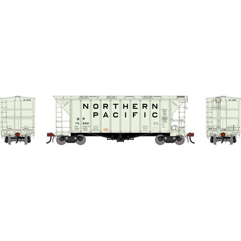 Athearn Genesis HO GEN GATC 2600 Airslide Covered Hopper, Intermediate NP #75892