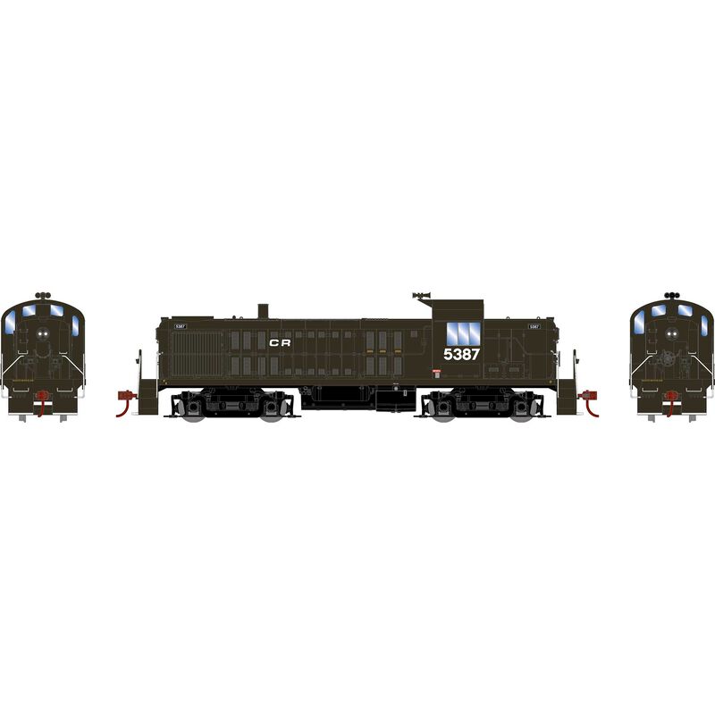 HO ATH RS-3 Locomotive w/DCC & Sound, CR #5387