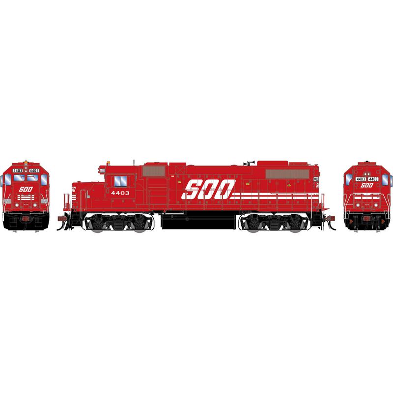Athearn Genesis HO GEN GP38-2 Locomotive, SOO #4403