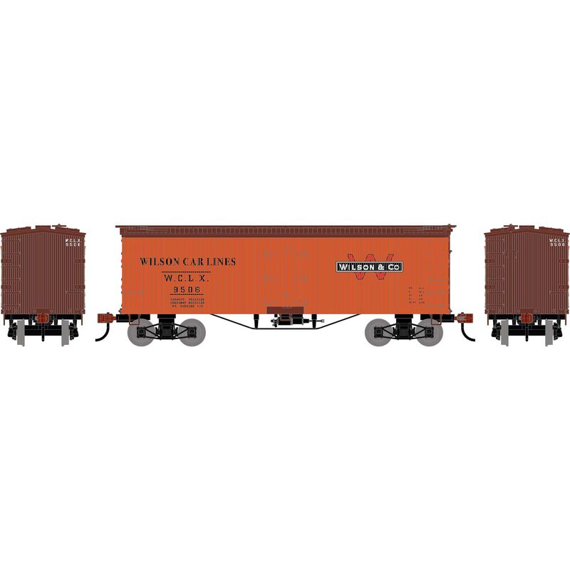HO RND 36' Wooden Reefer, WCLX #9506