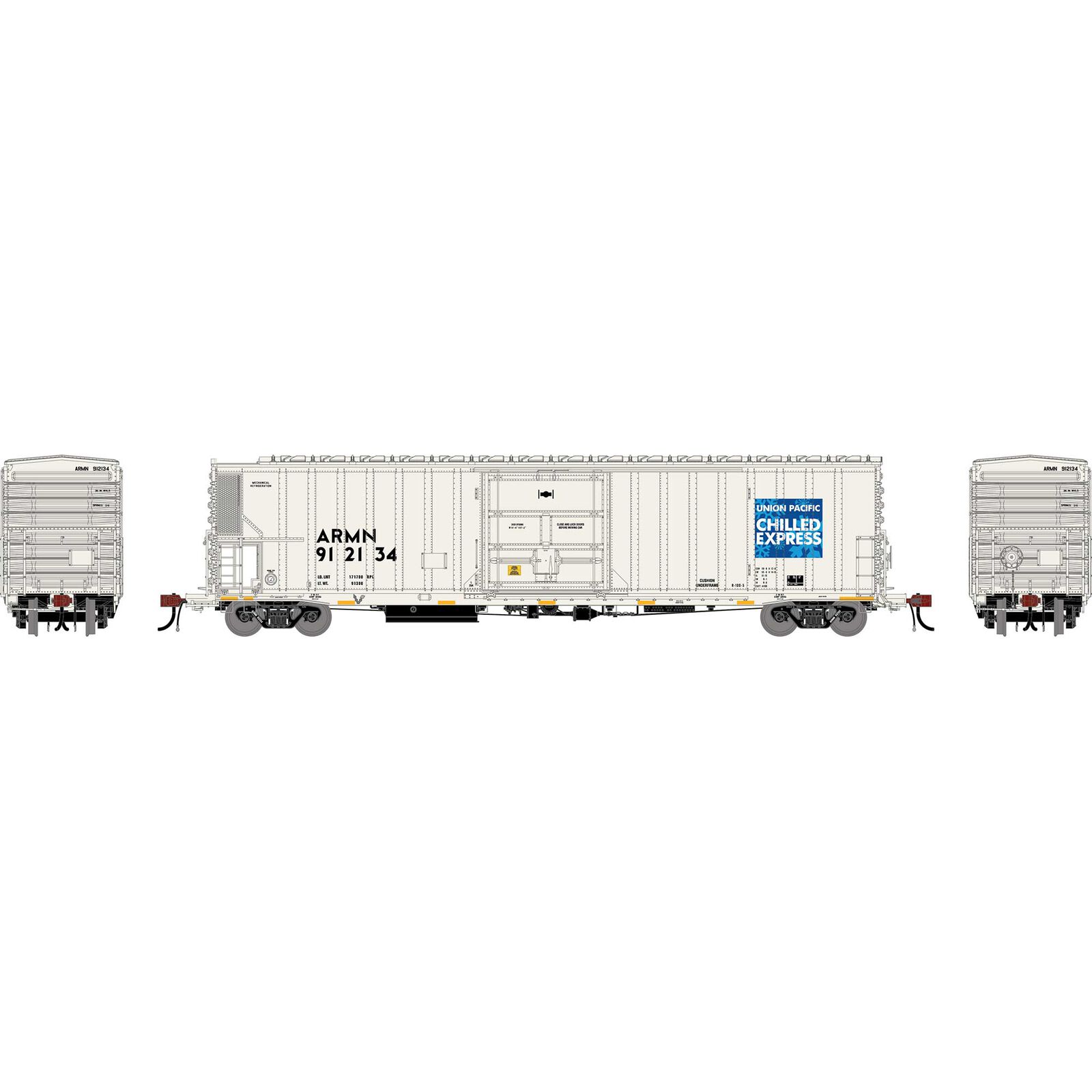 HO GEN 57' FGE Mechanical Reefer w/Sound, ARMN #912134