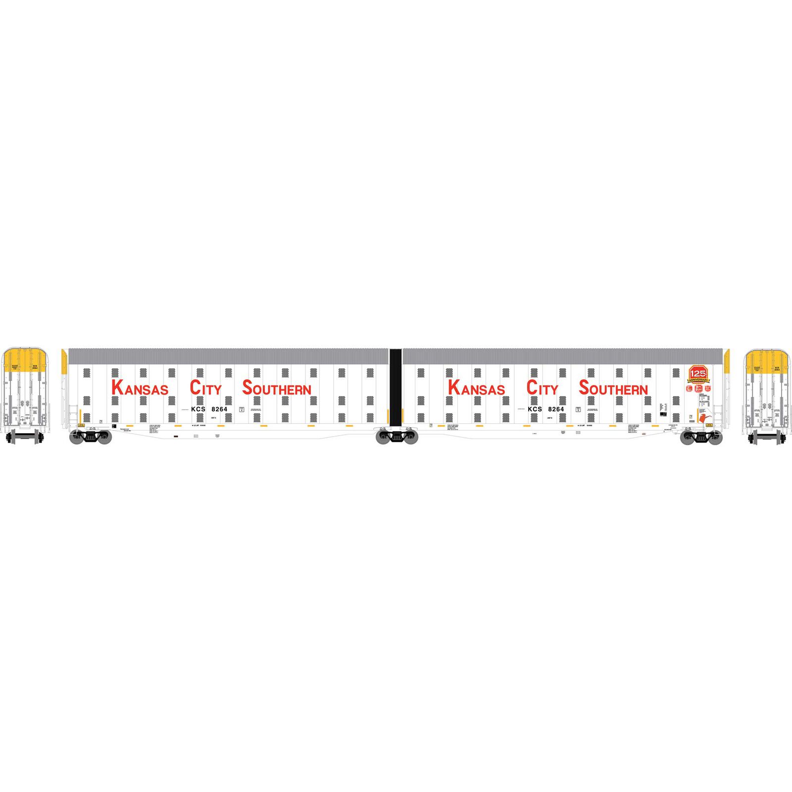 Athearn HO ATH Auto-Max Carrier, KCS #8264