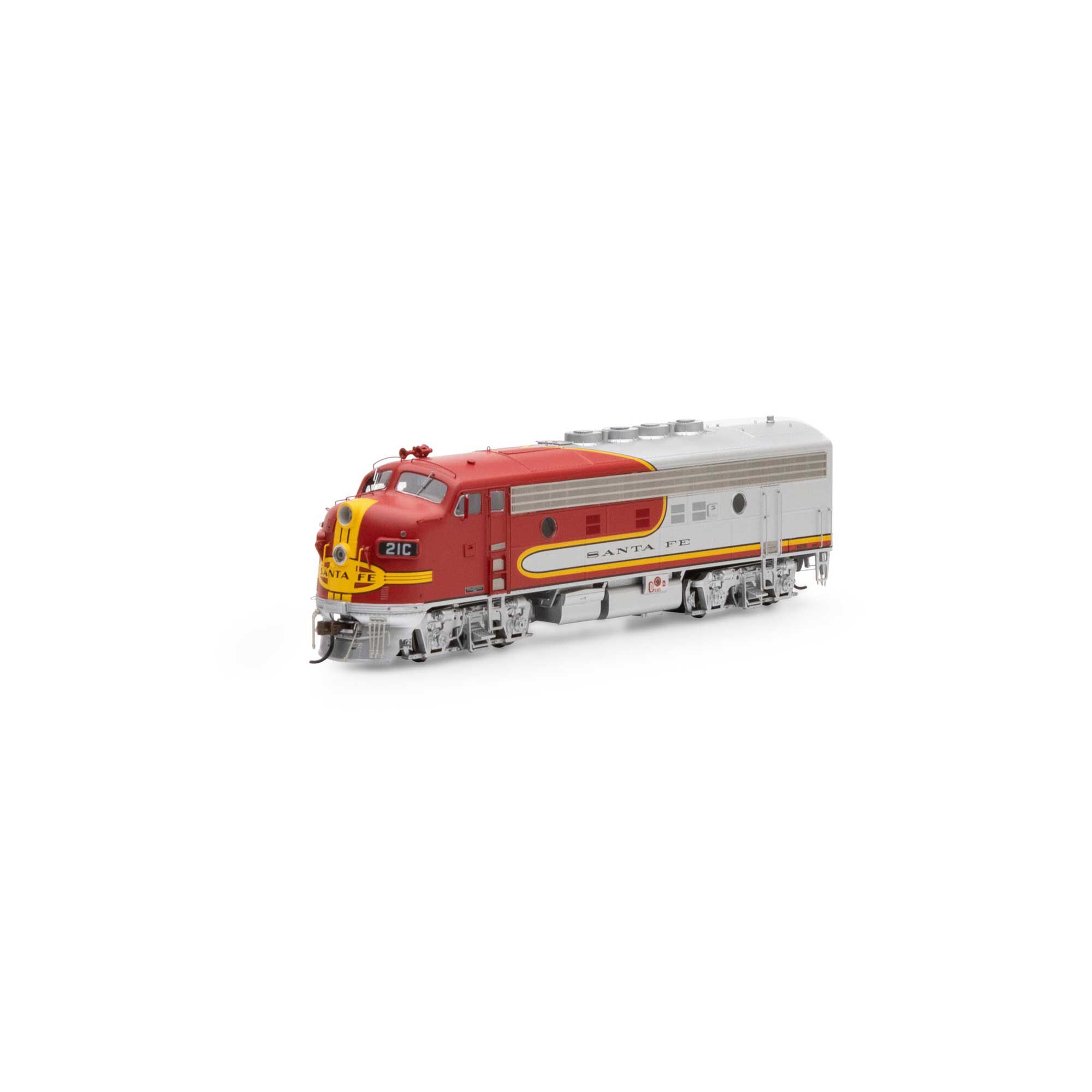 Athearn HO F3A with DCC & Sound, SF/Passenger #21C Model Train