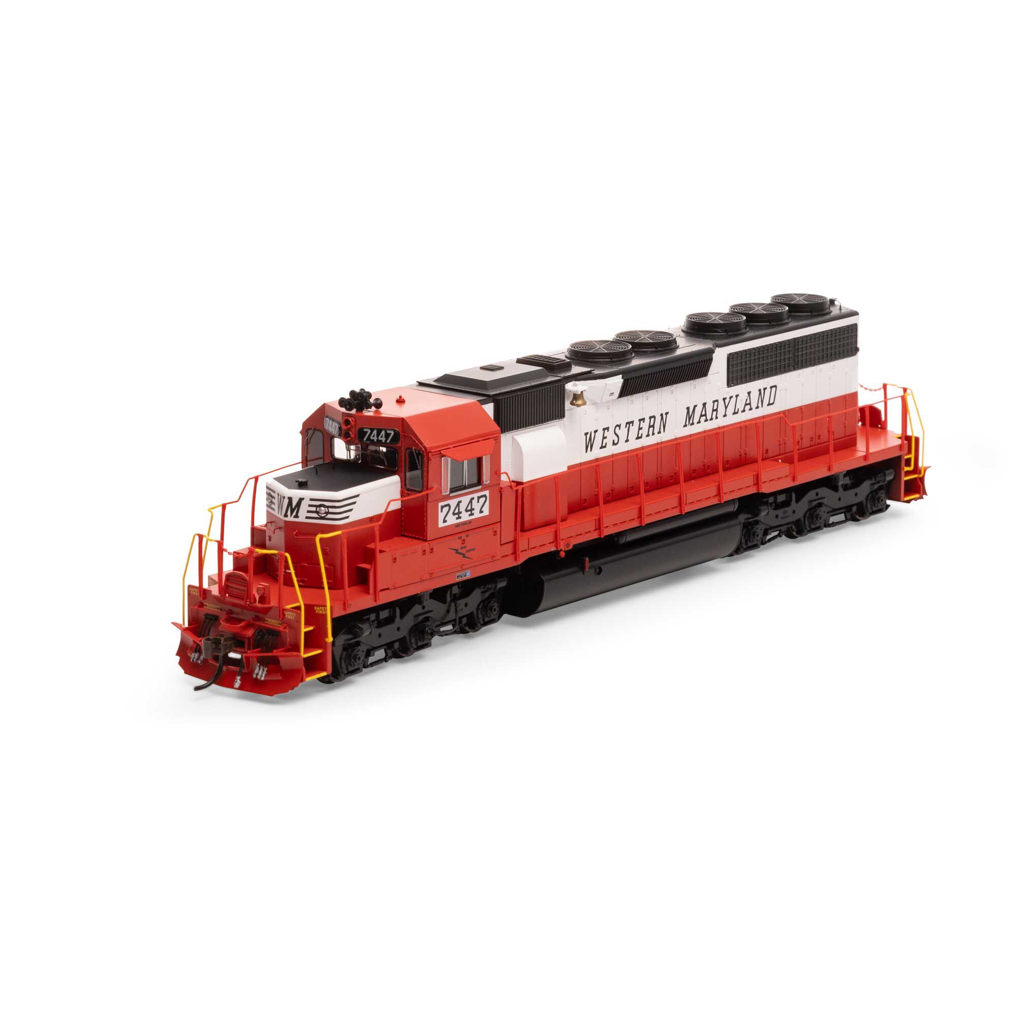 Athearn HO SD40 Locomotive with DCC & Sound, Western Maryland