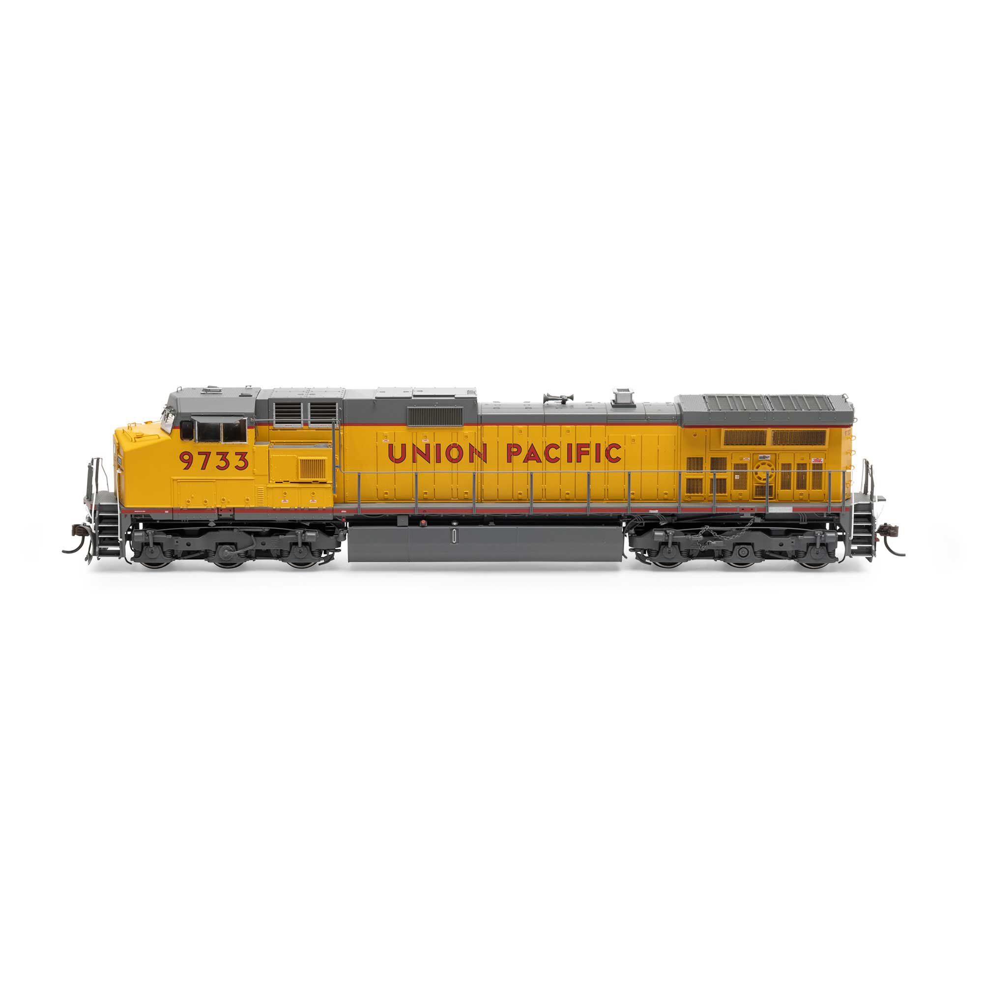 HO Dash 9-44CW Locomotive, UP#9733 Model Train | Athearn