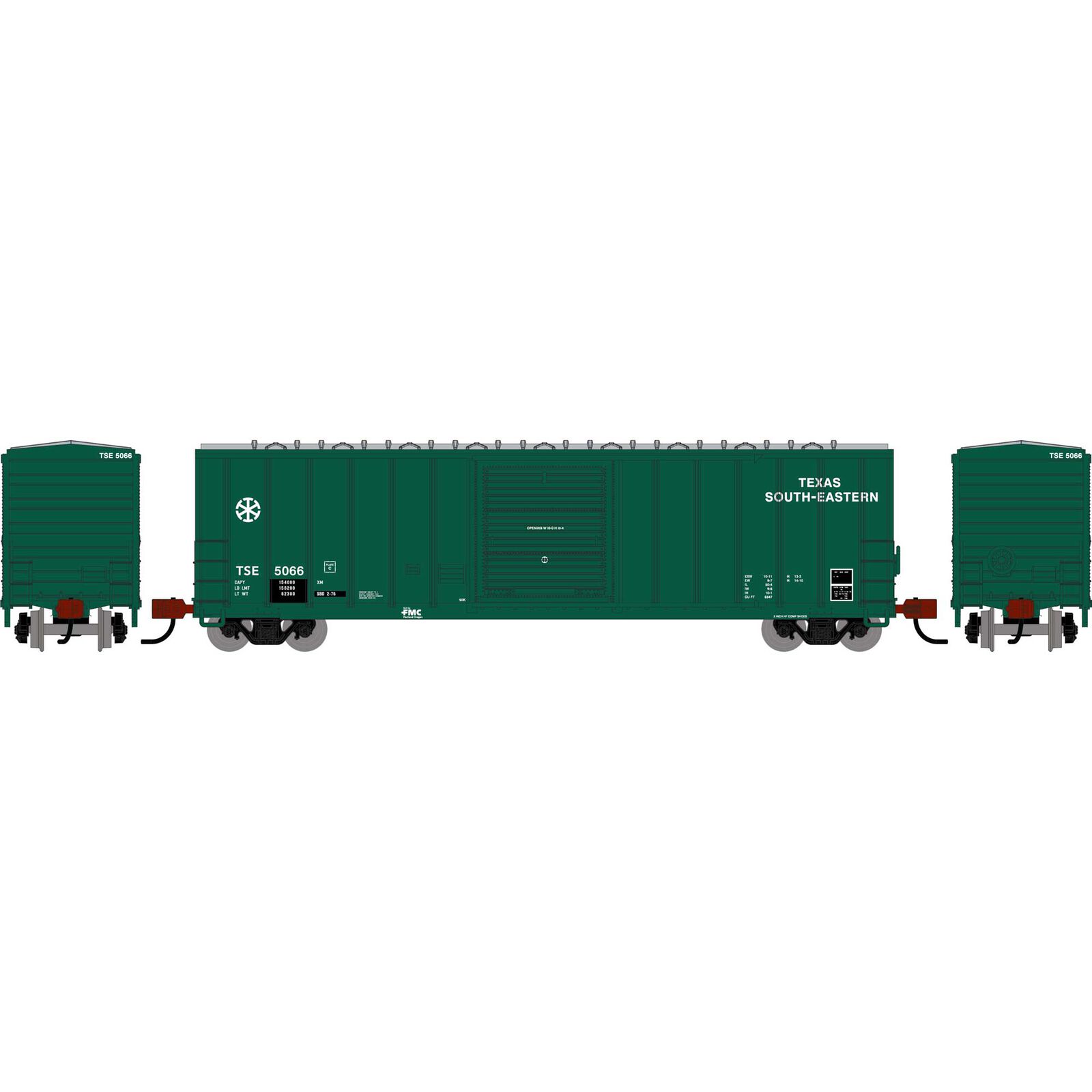 Athearn N ATH 50' FMC 5347 Single Door Box Car, TSE #5066