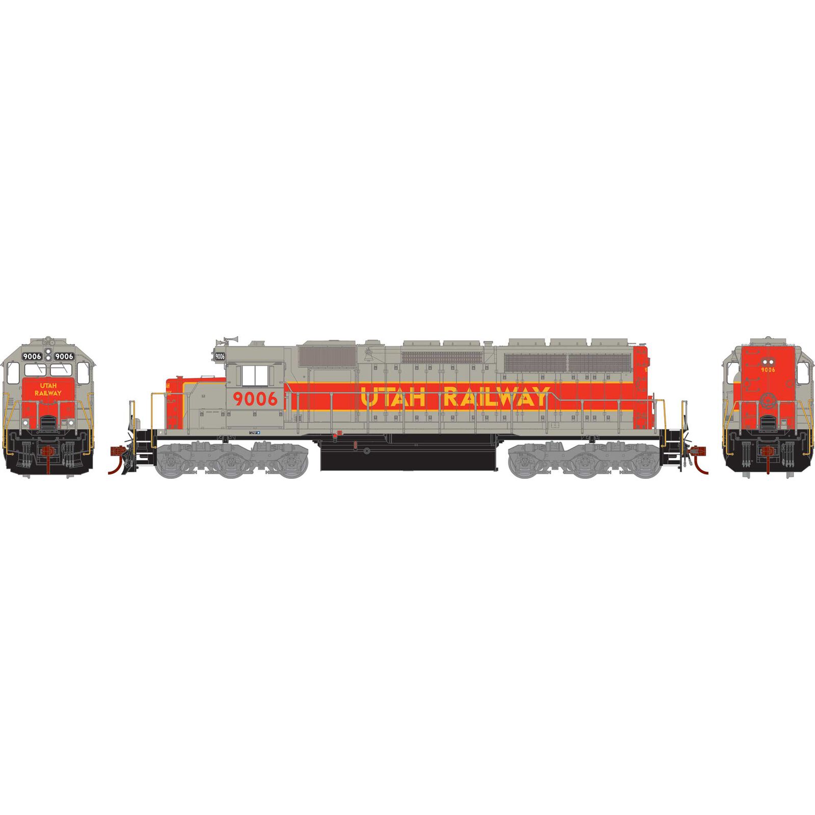 HO RTR SD40M-2, Utah Railway #9006