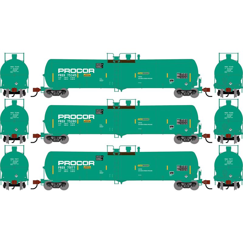 N ATH 30K Ethanol Tank Car, PROX #75177/75280/75345 (3)