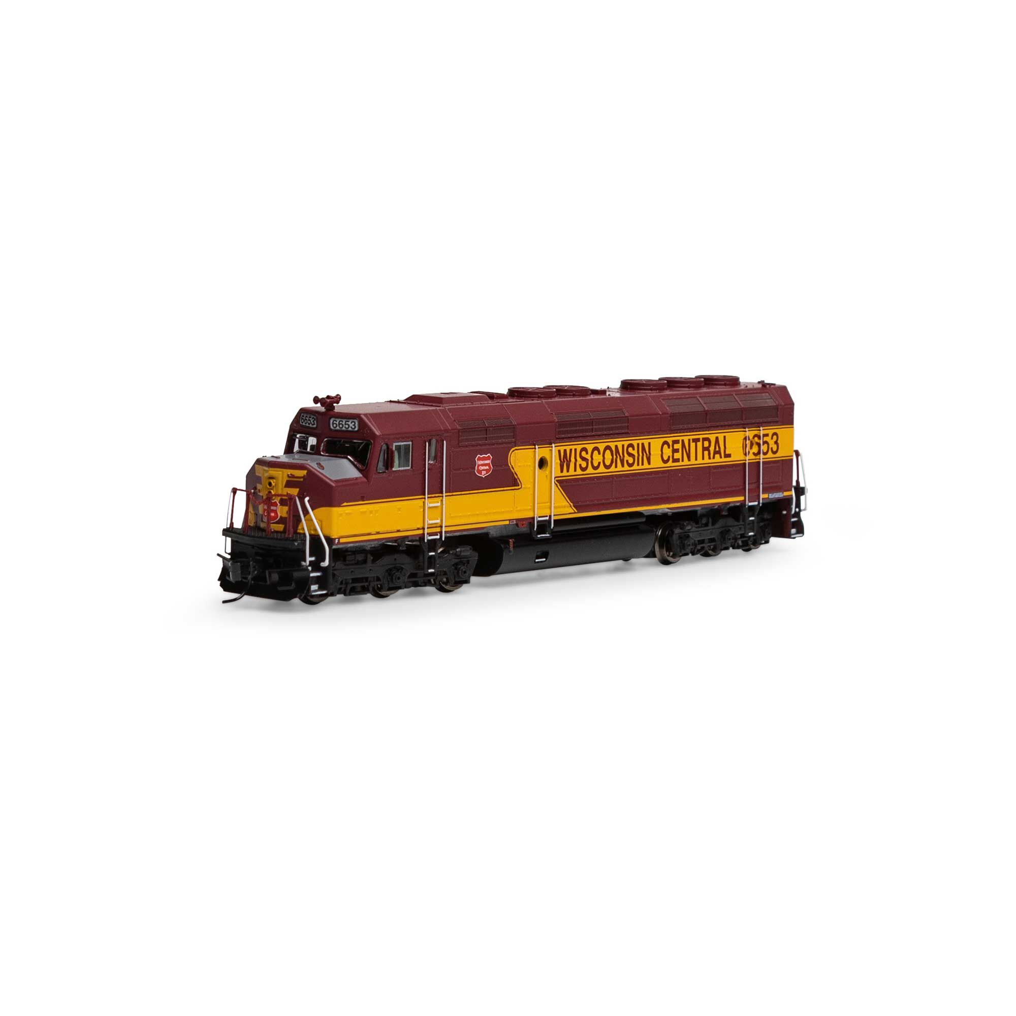 Athearn N F45 with DCC & Sound, WC #6653 Model Train | Athearn