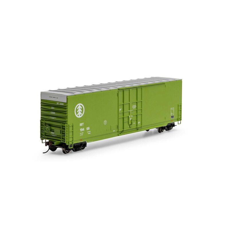 HO 50' High-Cube Smooth Side Box Car, IBT #19466