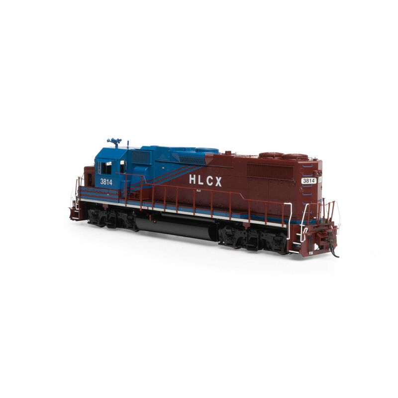 Athearn HO GP38-2 with DCC & Sound, HLCX #3814 Model Train | Athearn ...
