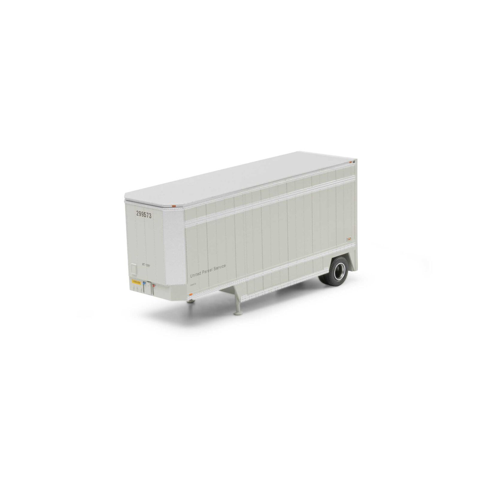 HO ATH 28' Parcel (PUP) Trailer, UPS without Shield #292456
