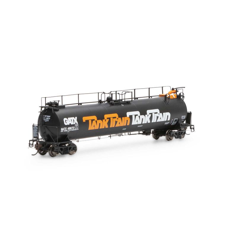 HO TankTrain Intermediate,GATX/Orange Letter#48673