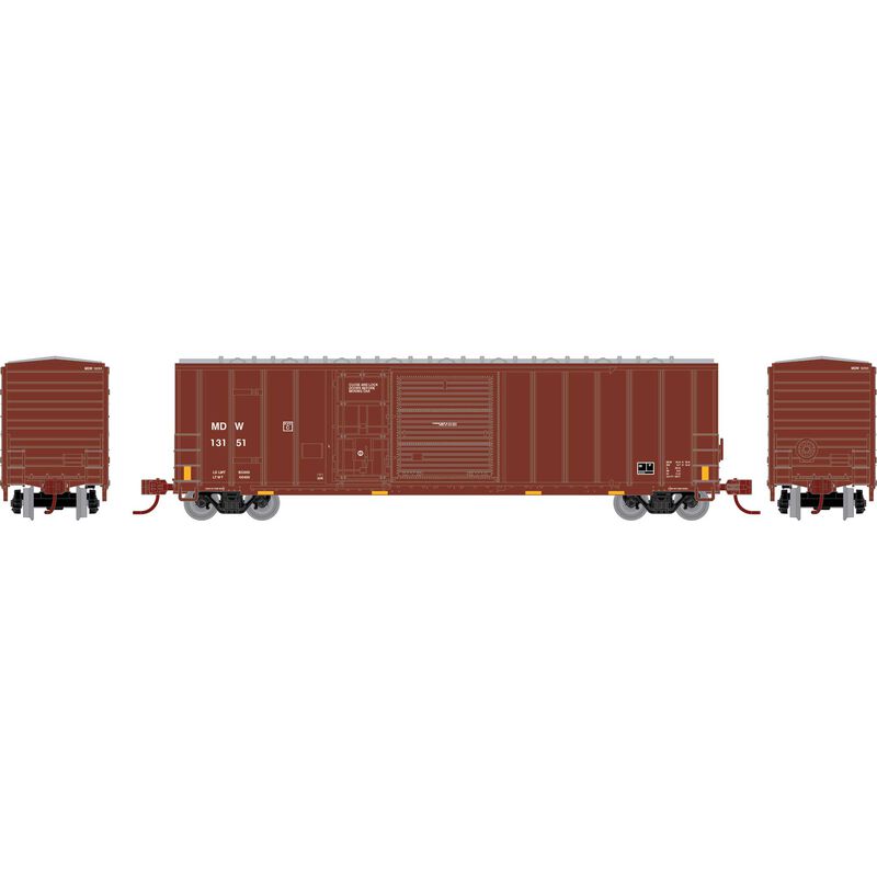 Athearn N ATH 50' FMC 5277 Combo Door Box Car, MDW #13151