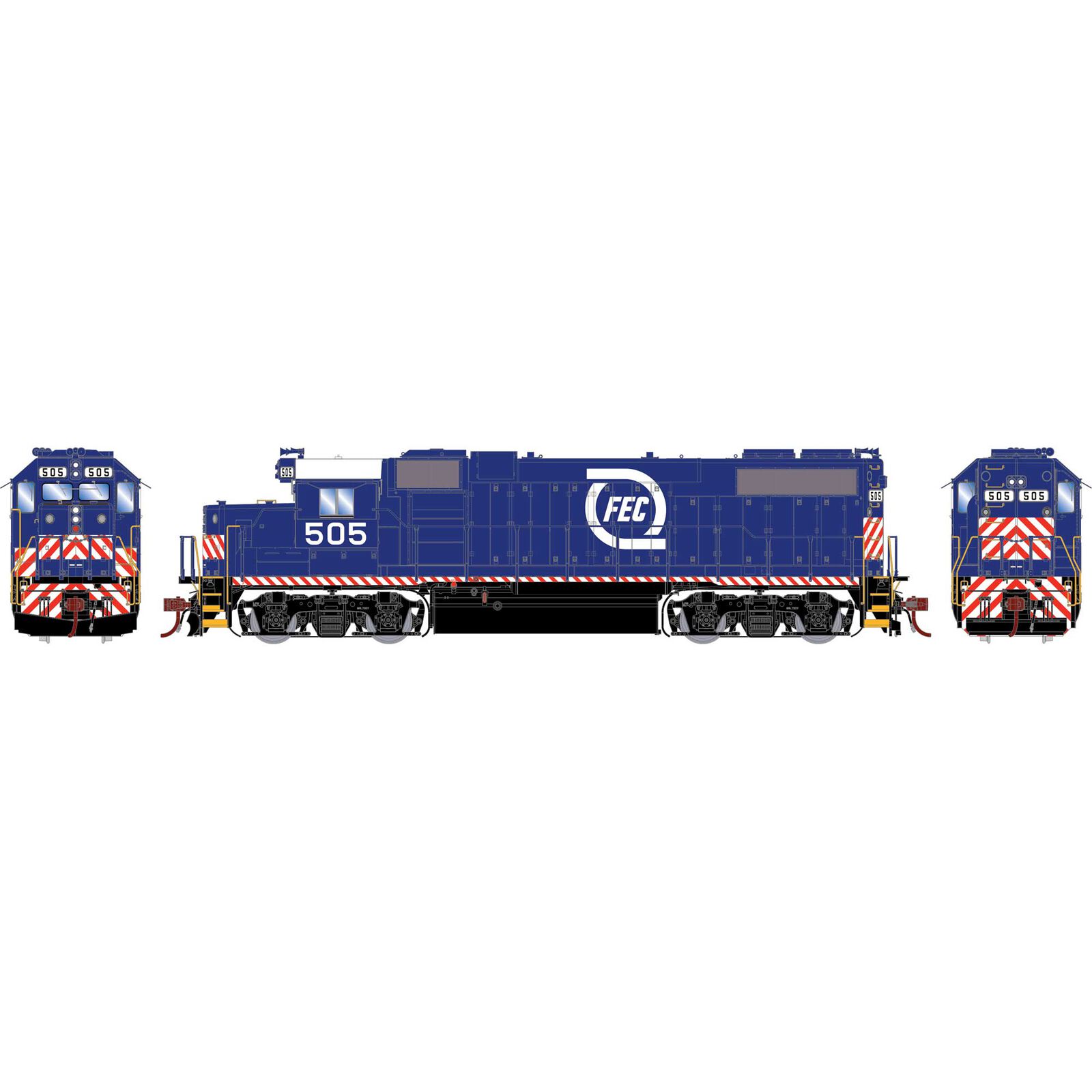 HO GP38-2, FEC #505