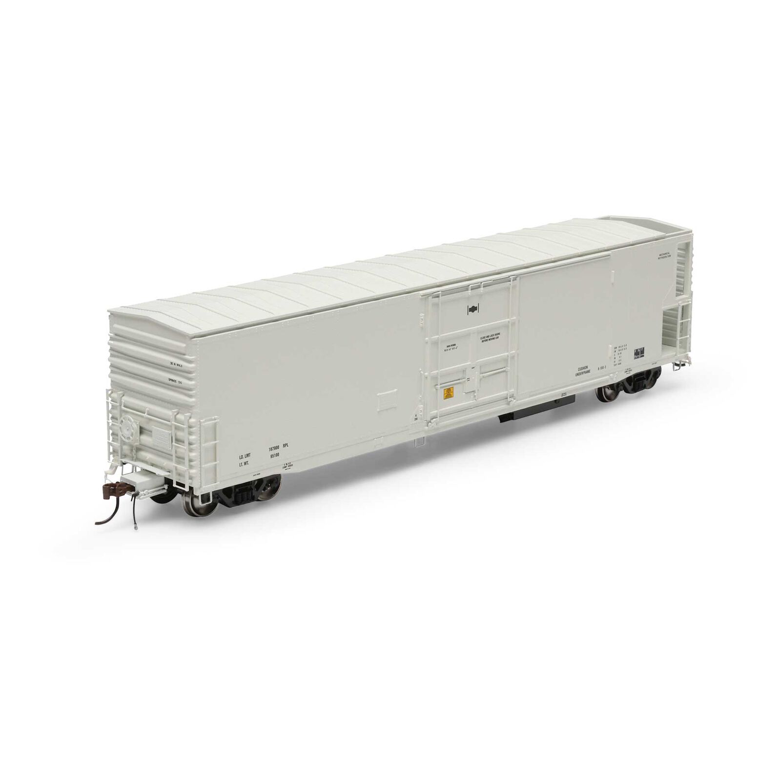 HO GEN 57' FGE Mechanical Reefer with Sound, Data Only 'White'