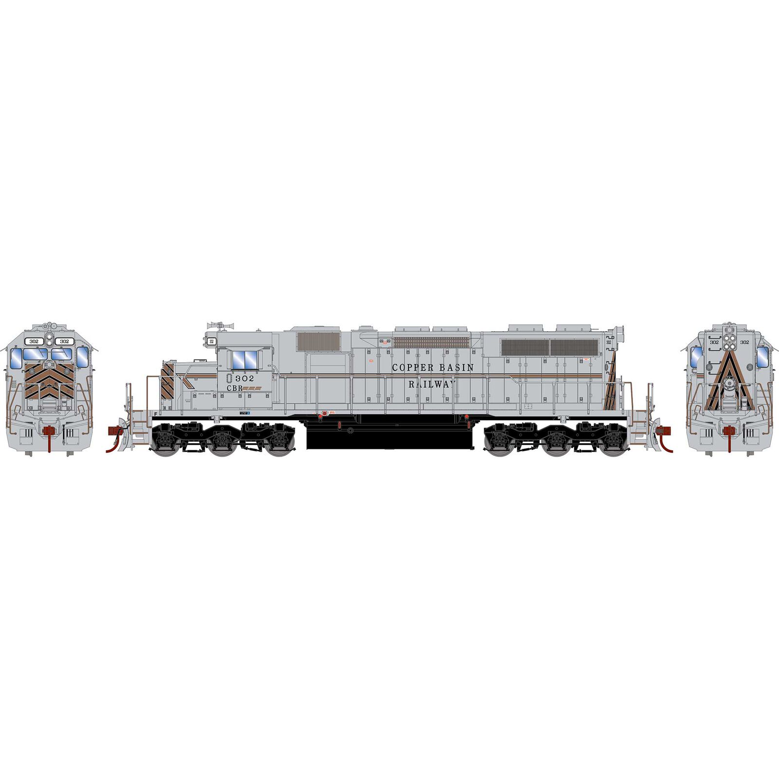 HO RTR SD39 with DCC & Sound, CBRY #302