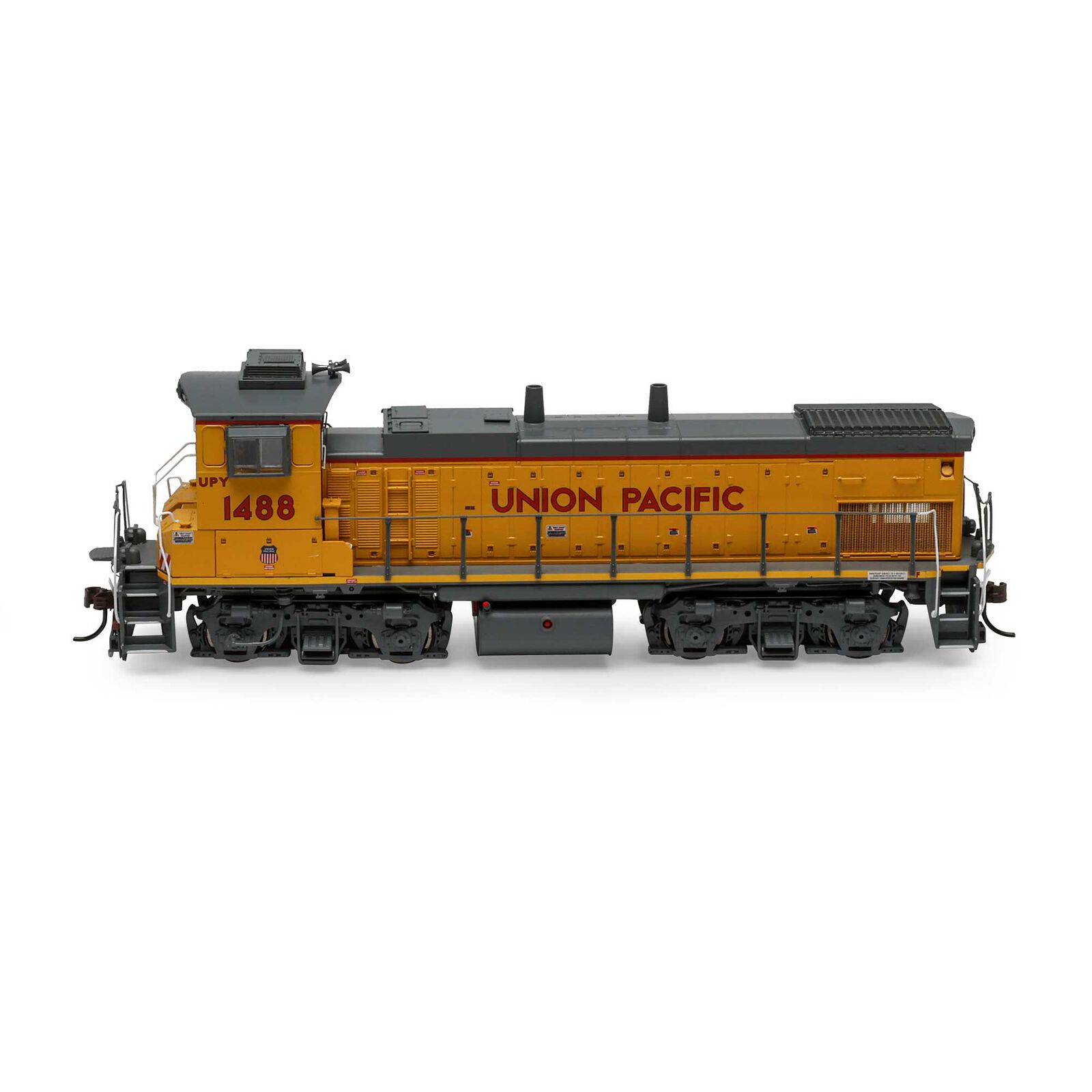 Athearn HO MP15AC Locomotive with DCC & Sound, UPY #1488 Model Train ...
