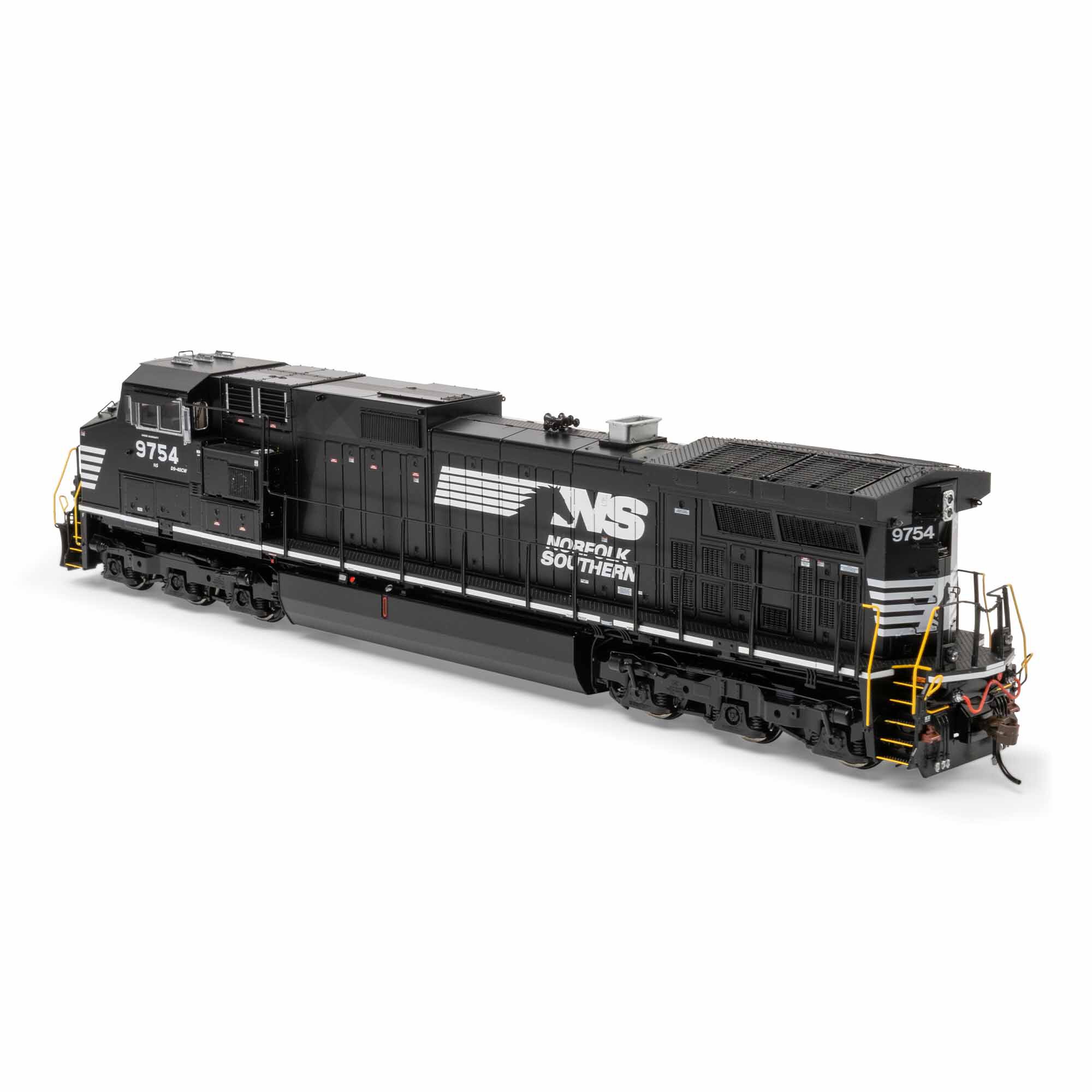 HO GE Dash 9-40CW Locomotive with DCC & Sound, NS #9754 Model