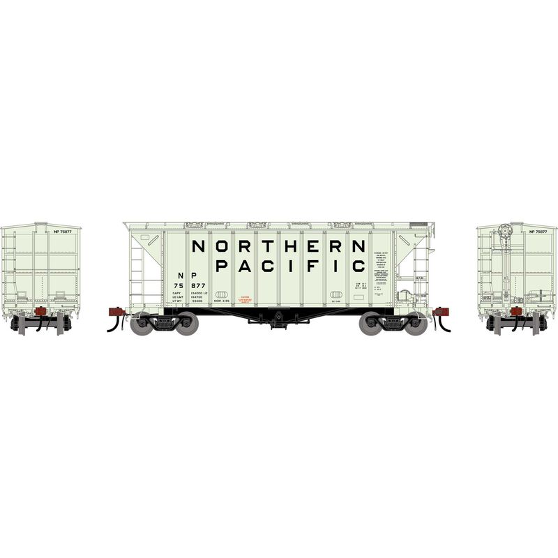 Athearn Genesis HO GEN GATC 2600 Airslide Covered Hopper, Intermediate NP #75877
