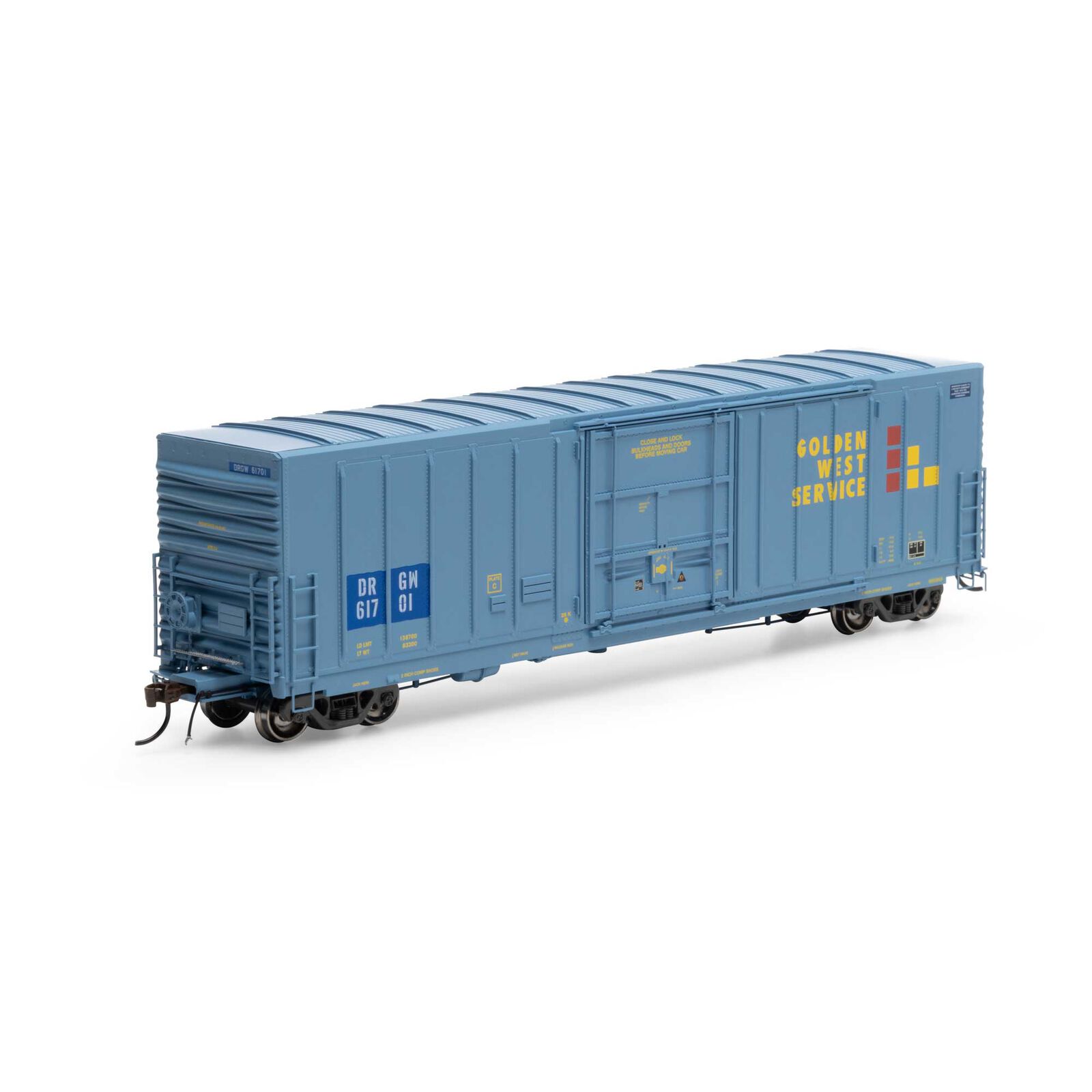 HO 50' PC&F Ex-Post Box, PFG / D&RGW #61701