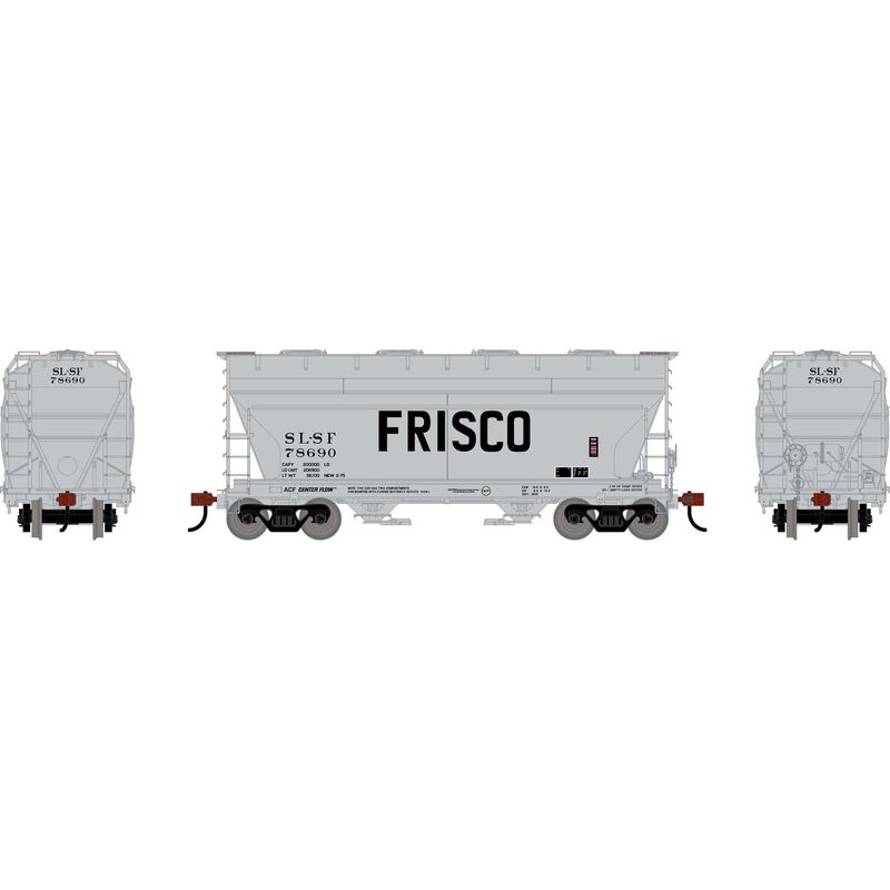 HO ATH ACF 2970 Covered Hopper, SLSF #78690
