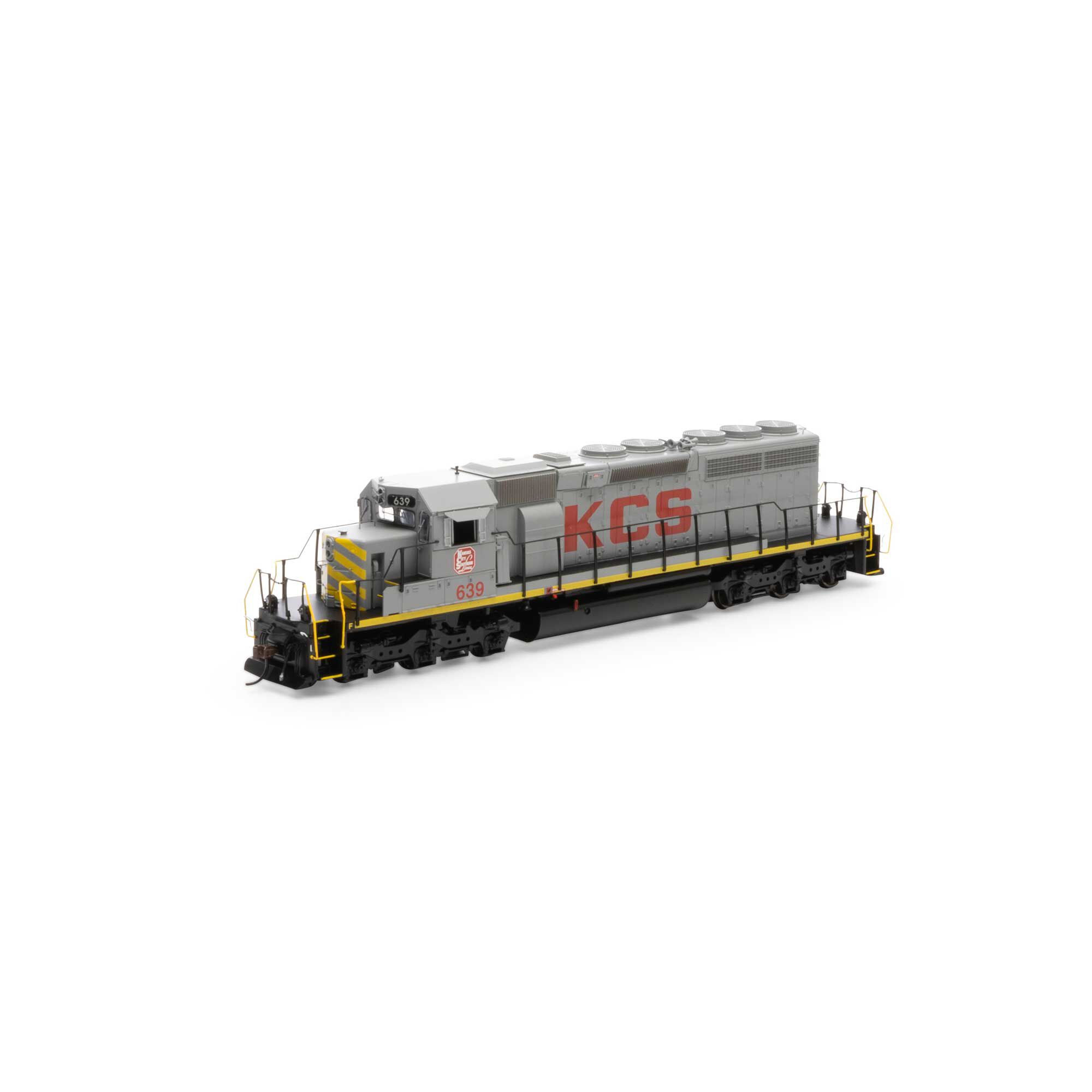 HO RTR SD40-2 with DCC & T2 Sound, KCS #639 Model Train | Athearn